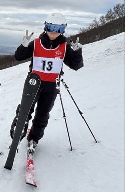 スキー検定1級合格の画像